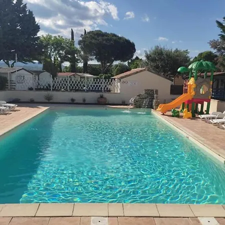 Mobil 4 Personnes Avec Terrasse A - Api-1-52-471 Camping Anduze
