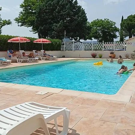 Mobil 4 Personnes Avec Terrasse A - Api-1-52-471 * Anduze