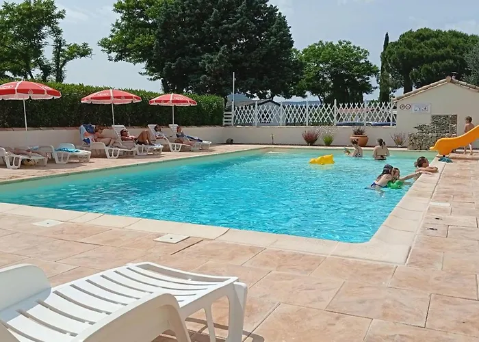 Mobil 4 Personnes Avec Terrasse A - Api-1-52-471 * Anduze